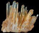 Tangerine Quartz Crystal Cluster - Madagascar #58764-2